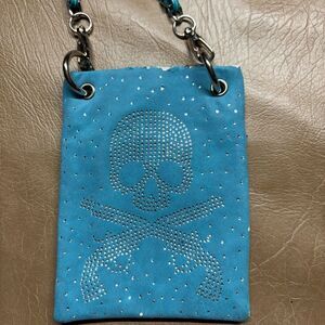 Turquoise purse 